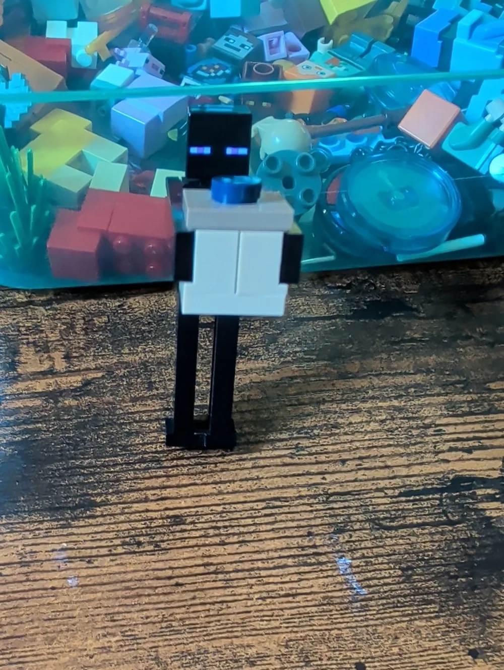 Lego Minecraft Enderman Minifigure